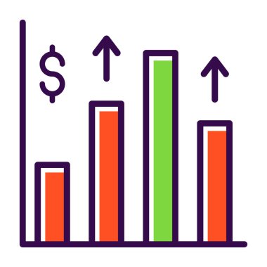 Çizelge. Web simgesi basit illüstrasyon