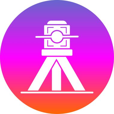 Lazer ağ simgesi vektör illüstrasyonu