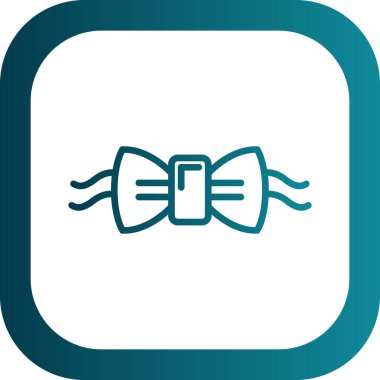 Papyon düz simge, vektör illüstrasyon basit tasarım