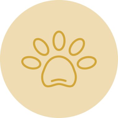 Web simgesi pençe, illüstrasyon vektör