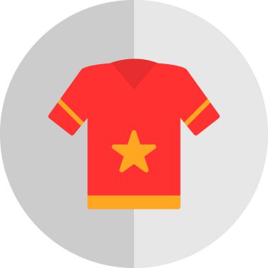 t-shirt simgesi veya logo izole edilmiş işaret sembolü çizimi