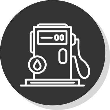 Elektrik pompası ikonu. Web için basit bir elektrik pompa vektör simgesi çizimi