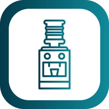 şişe simgesi, vektör illüstrasyonu