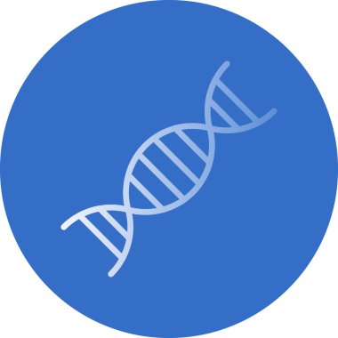 dna. Web simgesi basit illüstrasyon 