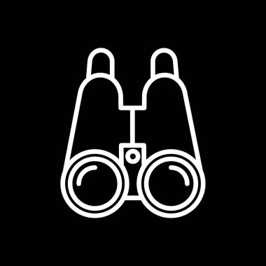 Dürbün simgesi, logo illüstrasyonu