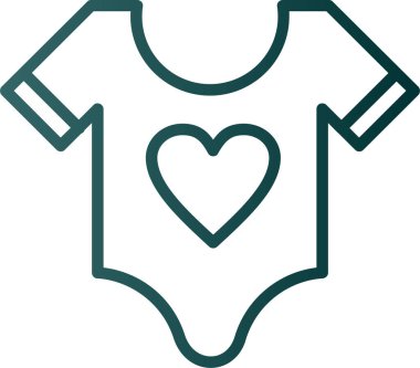 bebek giysisi simgesi modada