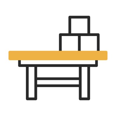 masa sandalyesi simgesi, taslak biçimi