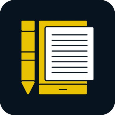 kitap simgesi vektör illüstrasyonu