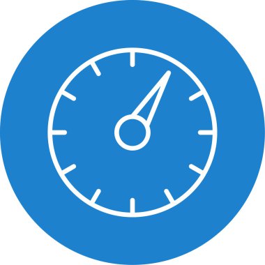 hız test simgesi vektör çizimi 