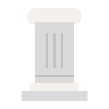 Sütun. Web simgesi basit illüstrasyon