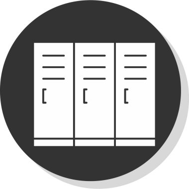 veritabanı. Web simgesi basit illüstrasyon