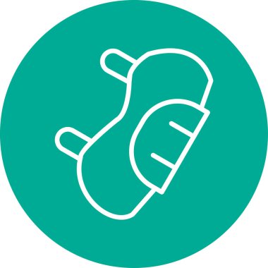 Gıda simgesinin vektör illüstrasyonu