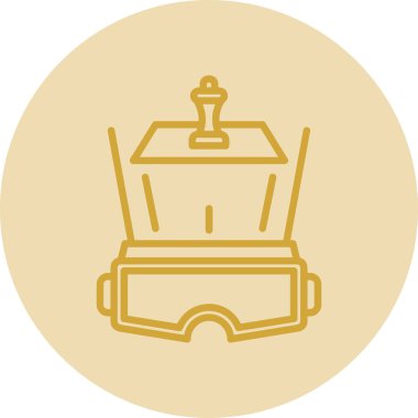 bir fener vektör çizim