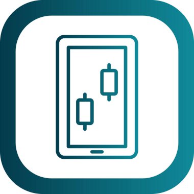 Arkaplanda akıllı telefon simgesi izole edildi. Web sitesi, uygulama, cep telefonu sembolü ve akıllı telefon logosu için son moda telefon şablonu