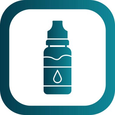 Su simgesinin vektör illüstrasyonu