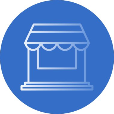 Basit depolama simgesi, vektör illüstrasyon tasarımı