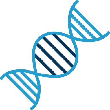 dna. Web simgesi basit illüstrasyon 