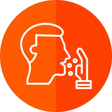 Bir insan kafasının vektör illüstrasyonu