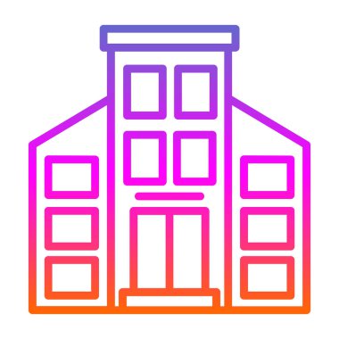 Daire. Web simgesi basit illüstrasyon