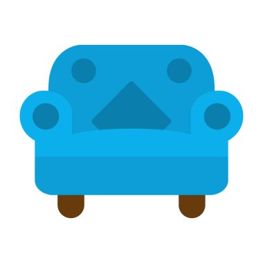 Kanepe. Web simgesi basit tasarım