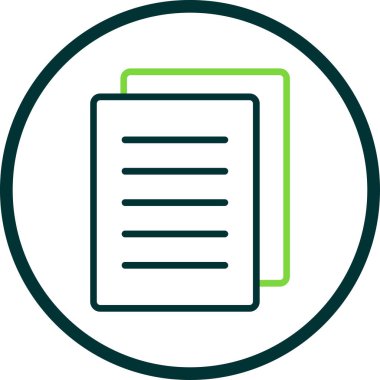 Web vektör illüstrasyonunu listele 