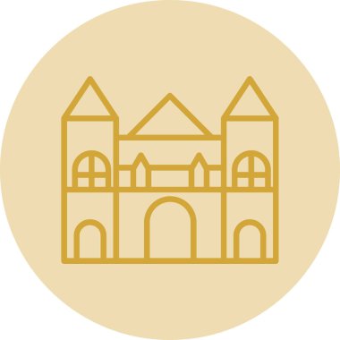 Yapı simgesinin vektör illüstrasyonu