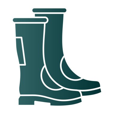 Welly bot simgesi, vektör illüstrasyon tasarımı