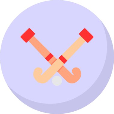 Modern Hokey simgesinin vektör çizimi                          