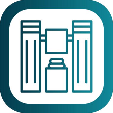 Giysi dizini web simgesi, vektör illüstrasyonu 