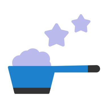 Kepçe simgesi, vektör illüstrasyonu 