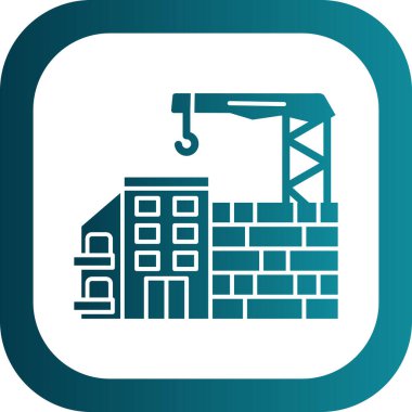 Yapı simgesinin vektör illüstrasyonu