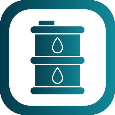 Varil simgesinin vektör çizimi, yakıt varili, yakıt, varil simgesi