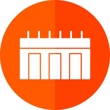 Yapı simgesinin vektör illüstrasyonu