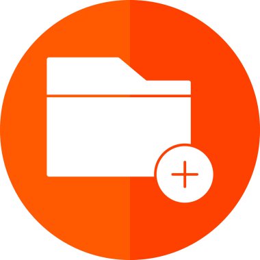 klasör web simgesi, vektör çizim