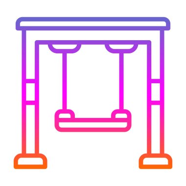 Bariyer. Web simgesi basit illüstrasyon