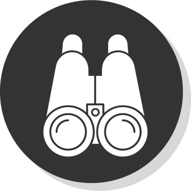 Dürbün simgesi, logo illüstrasyonu