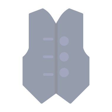 Askeri rozet simgesi düz bir şekilde izole edilmiş. vektör illüstrasyonu