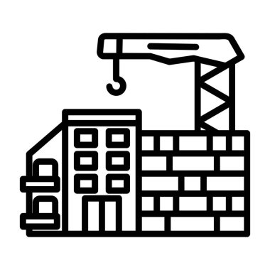 Vinç simgesi oluşturuluyor, ana hat biçimi