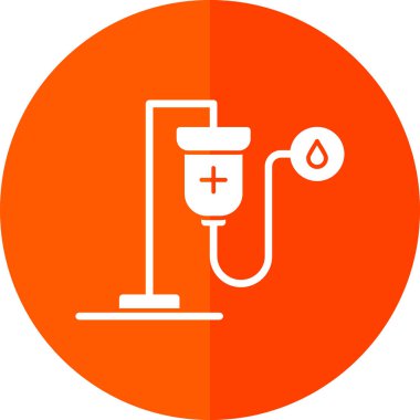 kan damlası ikon vektör illüstrasyonu