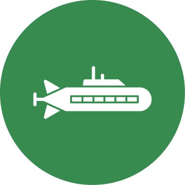 Denizaltı vektör simgesi 