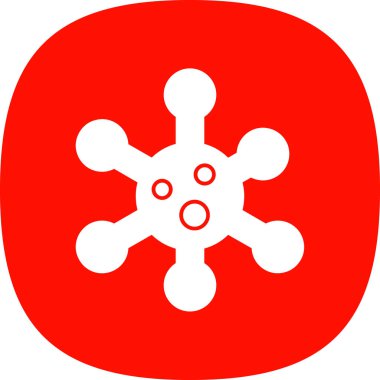 Moda biçimi izole edilmiş arkaplanda kar tanesi simgesi