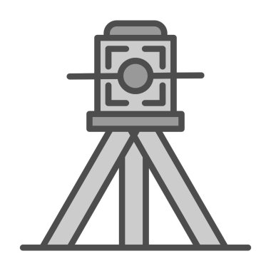 Lazer ağ simgesi vektör illüstrasyonu