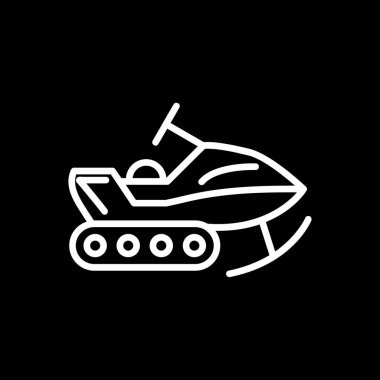 Kar mobil vektörü çizimi basit tasarım