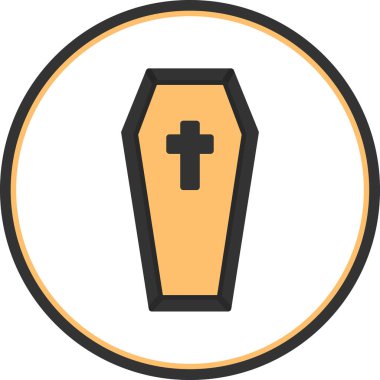 Cadılar Bayramı. Web simgesi basit illüstrasyon