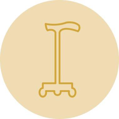 Tahta bir işaretin vektör illüstrasyonu