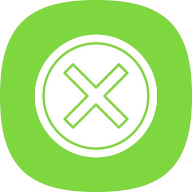 Haç. Web simgesi basit illüstrasyon