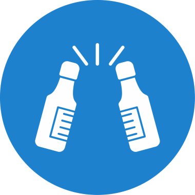 bottle vector icon modern simple illustration