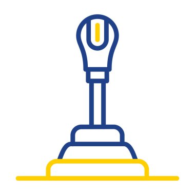 Ampul. Web simgesi basit illüstrasyon