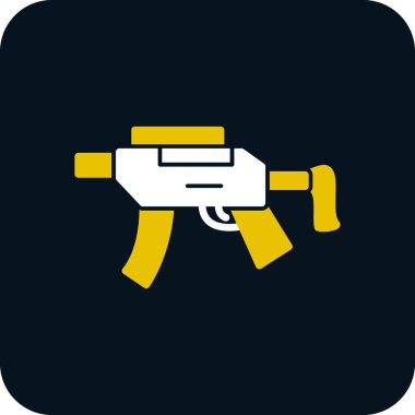 Silah ikonu. Silah. vektör illüstrasyonu