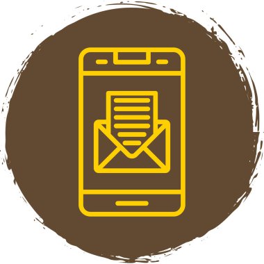 e- posta simgesi vektör illüstrasyonu